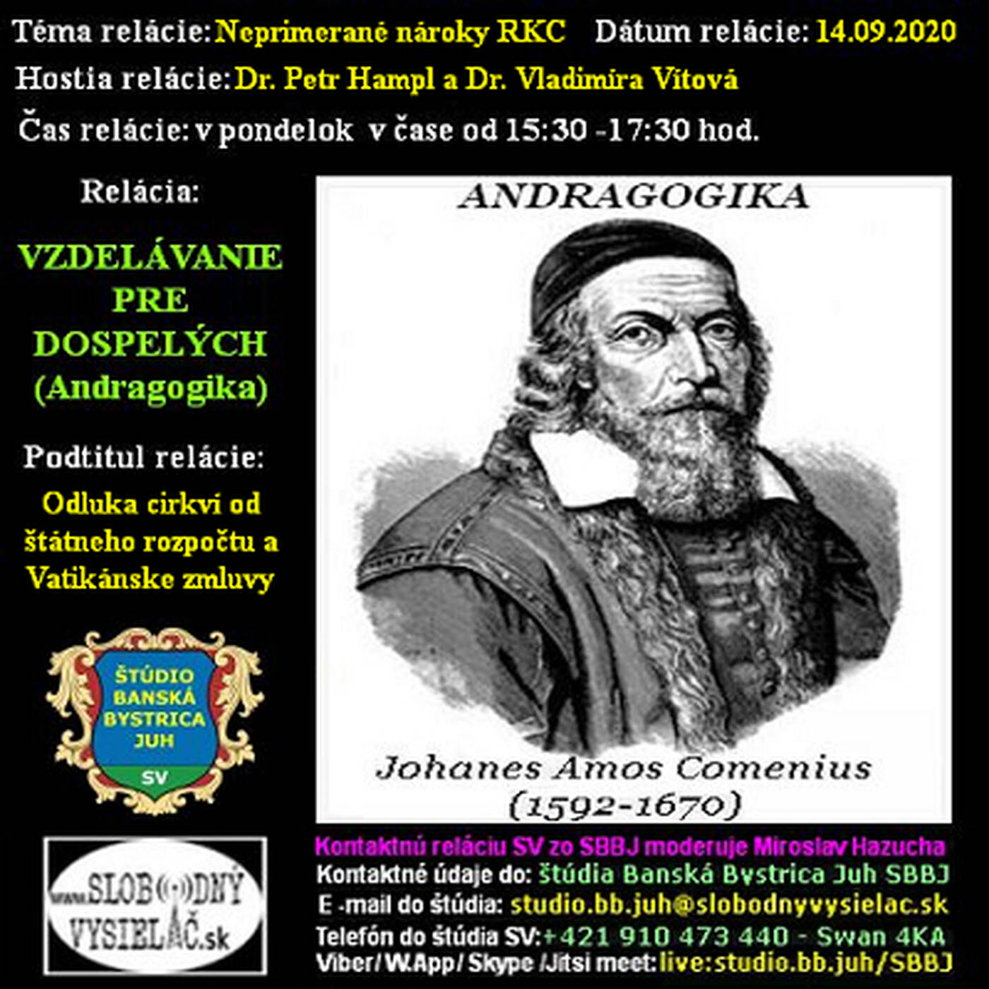 Vzdelávanie pre dospelých 214 - 2020-09-14 Neprimerané nároky RKC episode artwork