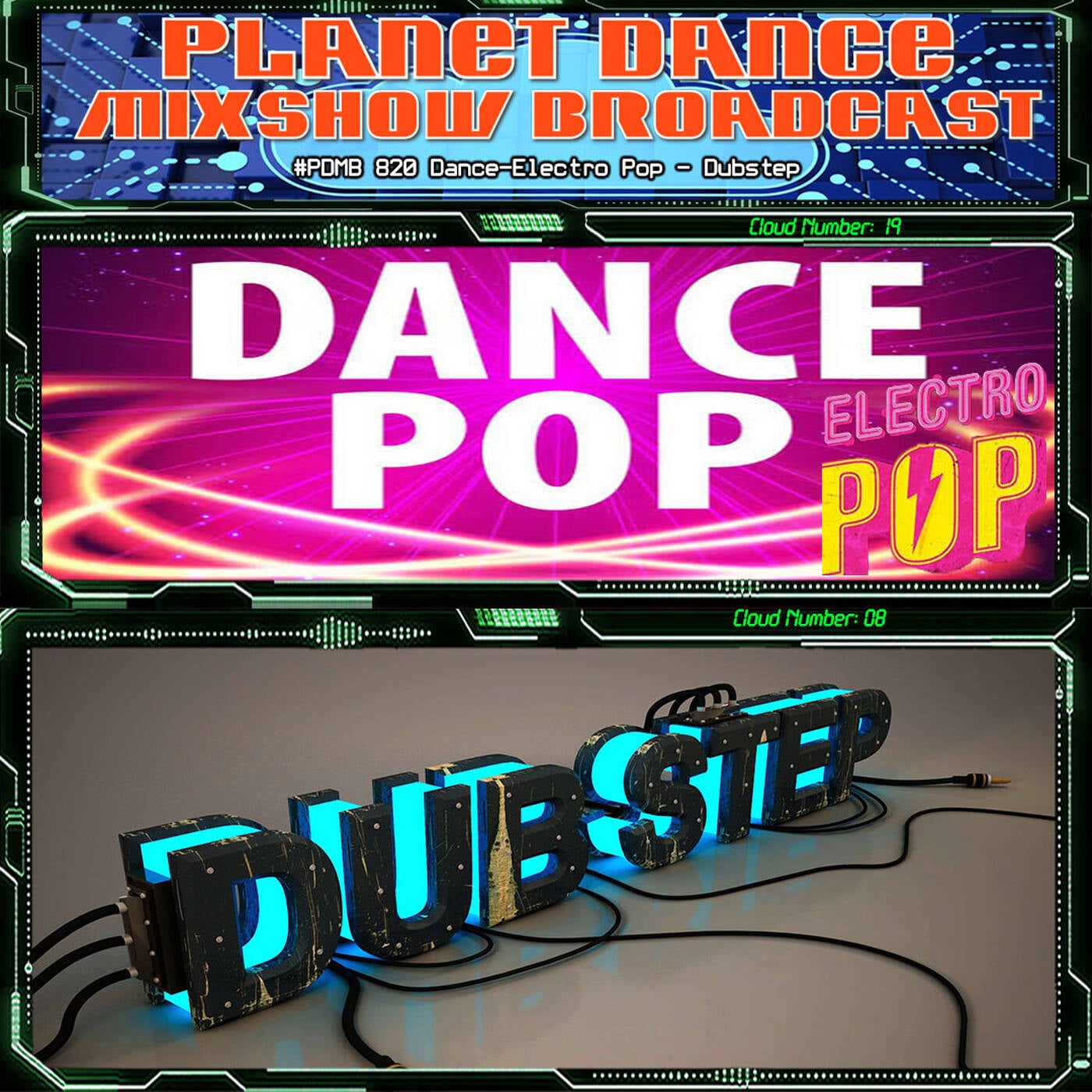 Play Planet Dance Mixshow Broadcast 820 Dance-Electro Pop - Dubstep