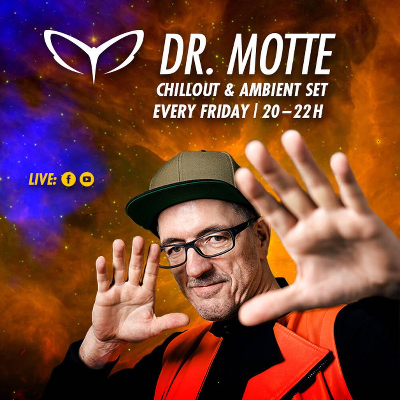 Dr. Motte Ambient Livestream April 3 2020 episode artwork
