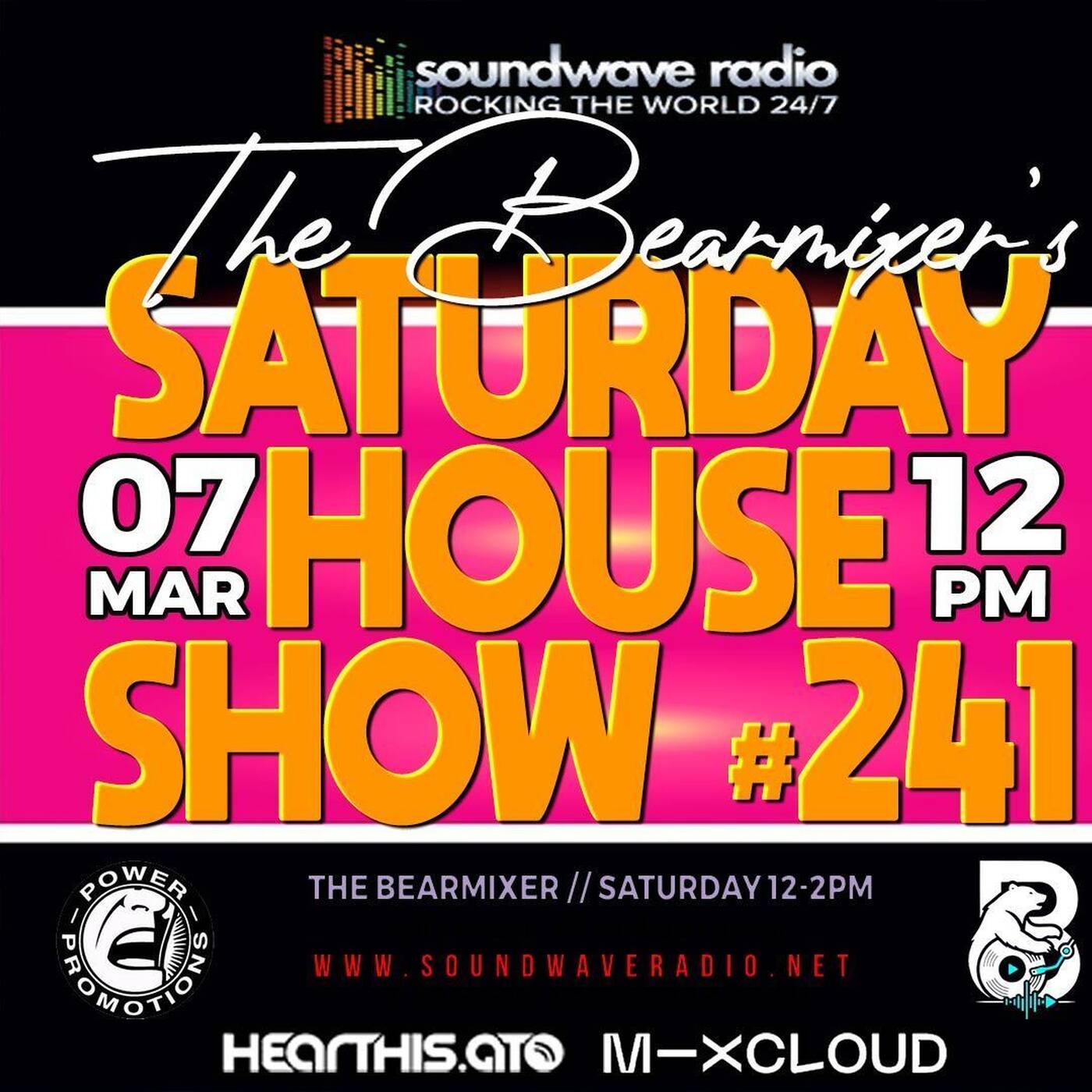 Soundwave Radio Saturday House Show #241 - 7th March 2026 episode artwork