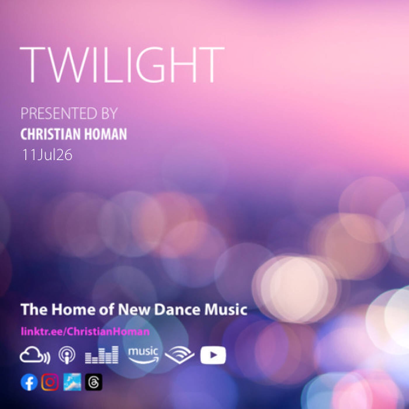 Twilight with Christian Homan 11Jul26 episode artwork