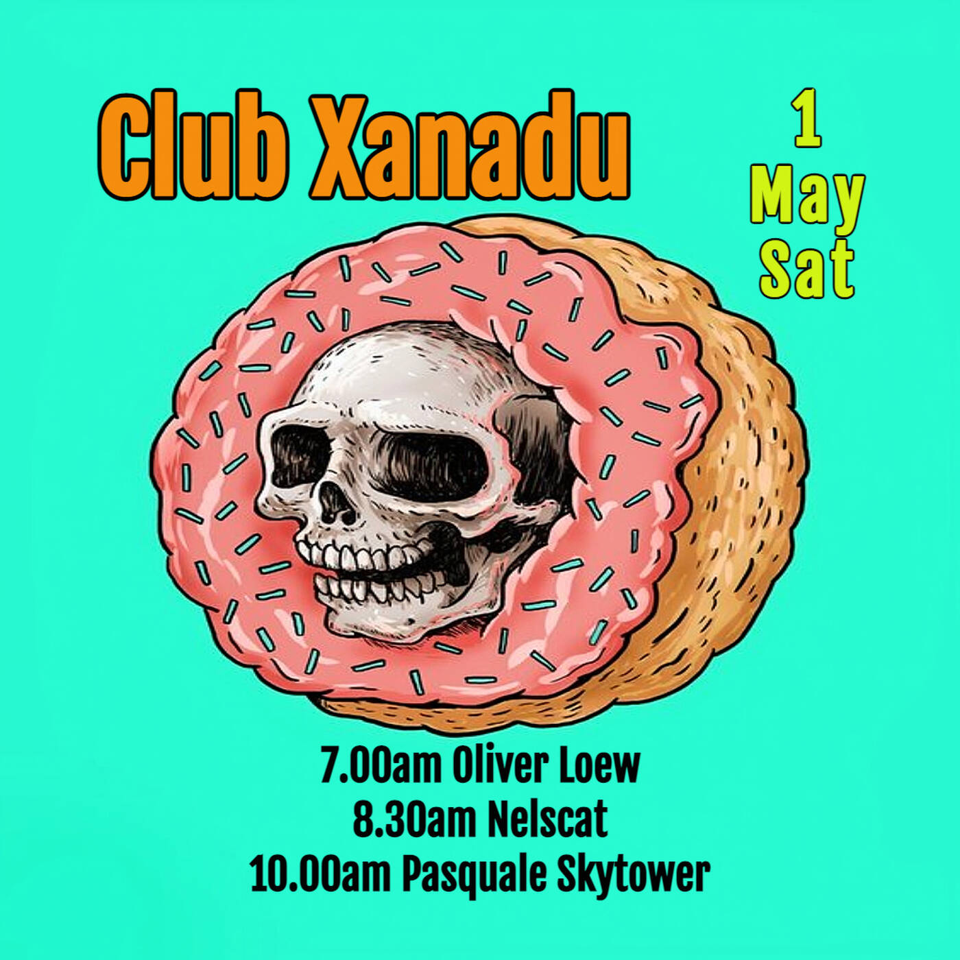 Live @ Club Xanadu | Saturday Techno Afternoon Burner | 1.st May 2021 episode artwork