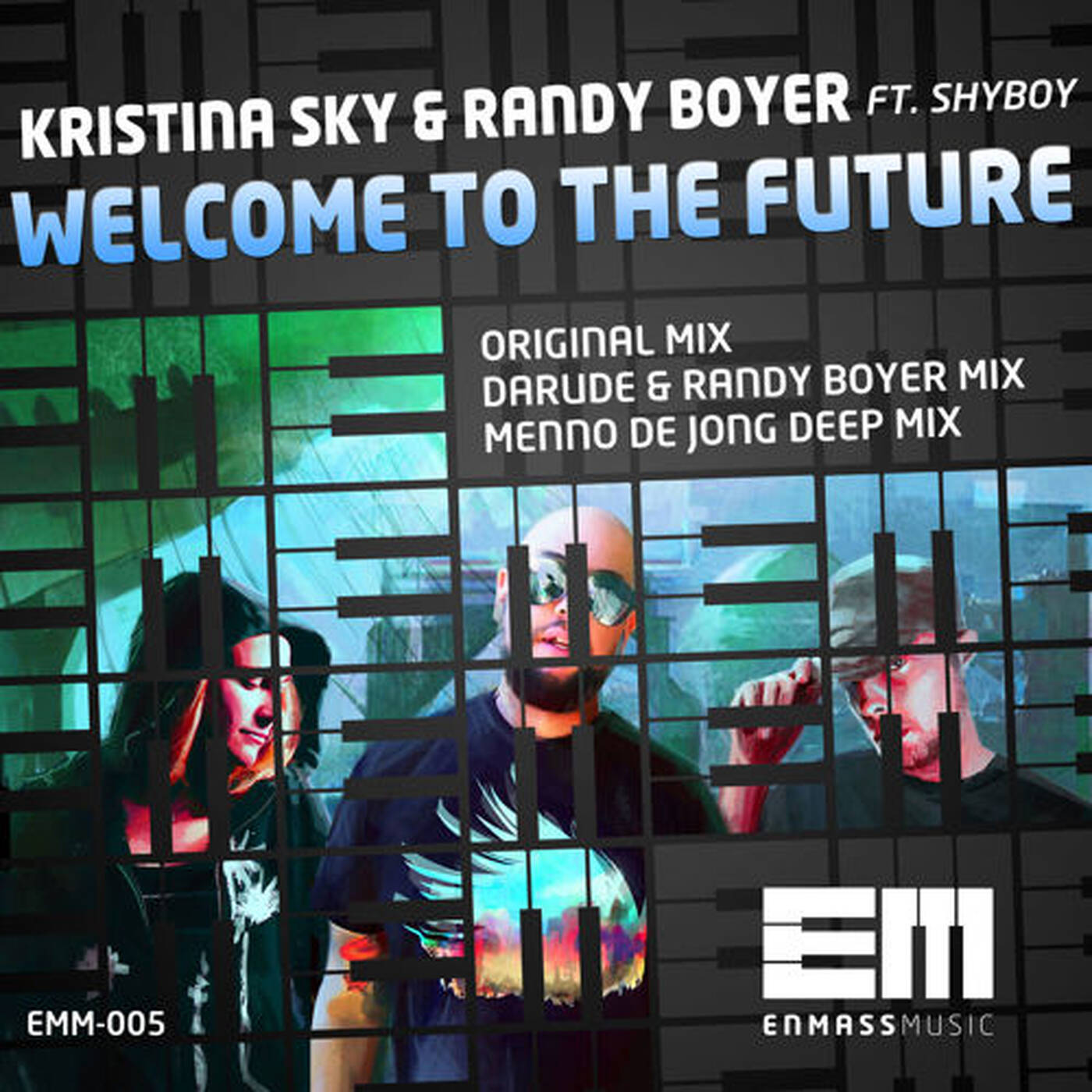 Kristina Sky & Randy Boyer feat. ShyBoy - Welcome To The Future (Original Mix) — Kristina Sky Music cover