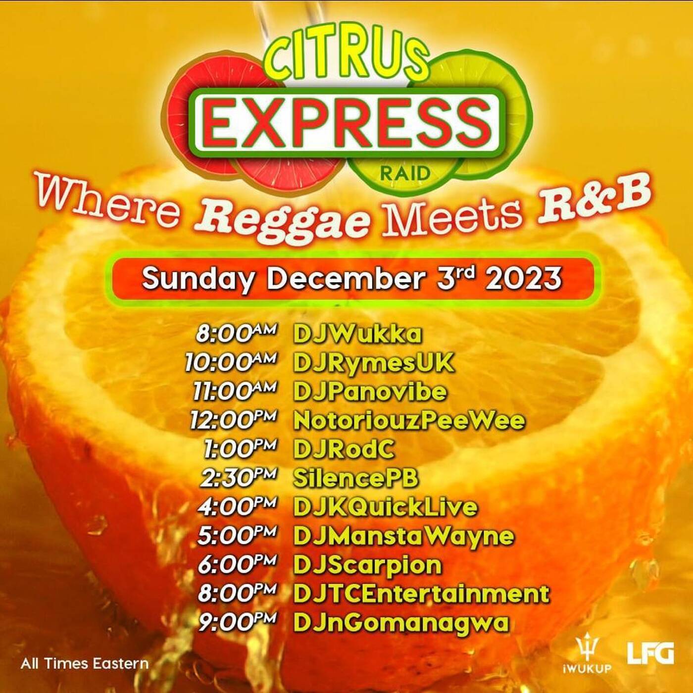 CITRUSEXPRESSRAIDTRAINHosted By @iwukupyyc 4-5 PM EST‼️ | @djkquicklive IN THE MIX (Dec 3, 2023) episode artwork