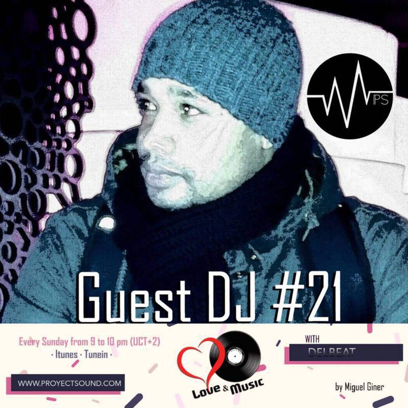 GUEST DJs - 021- DELBEAT - 10-08-17 (proyectsound.com) episode artwork