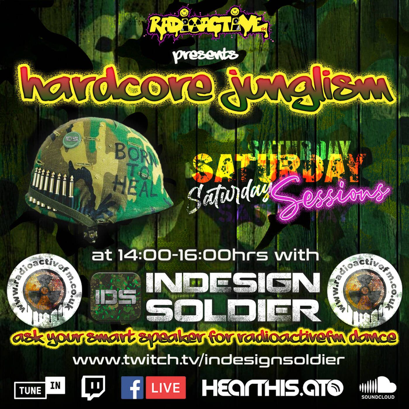 Indesign Soldier | Hardcore Junglism | 190725 episode artwork