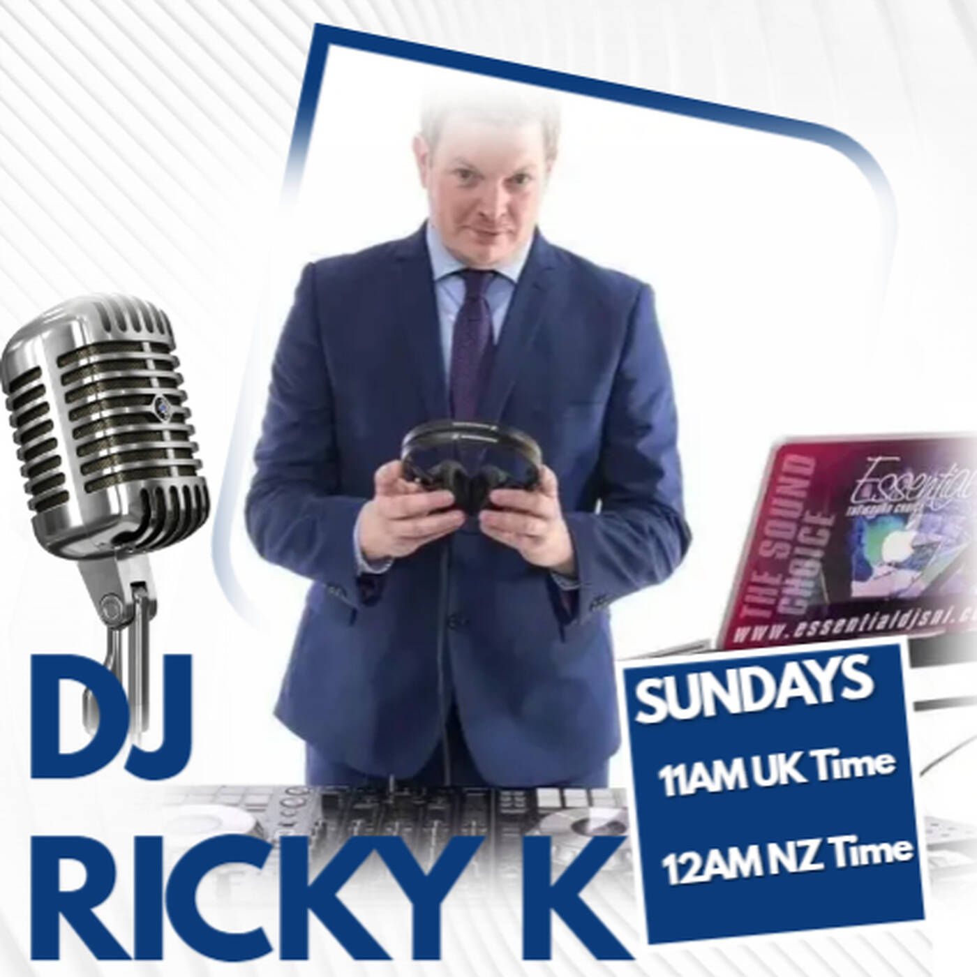 DJ Ricky K Show Replay on traxfm.org - Sunday 11th September 2022 episode artwork