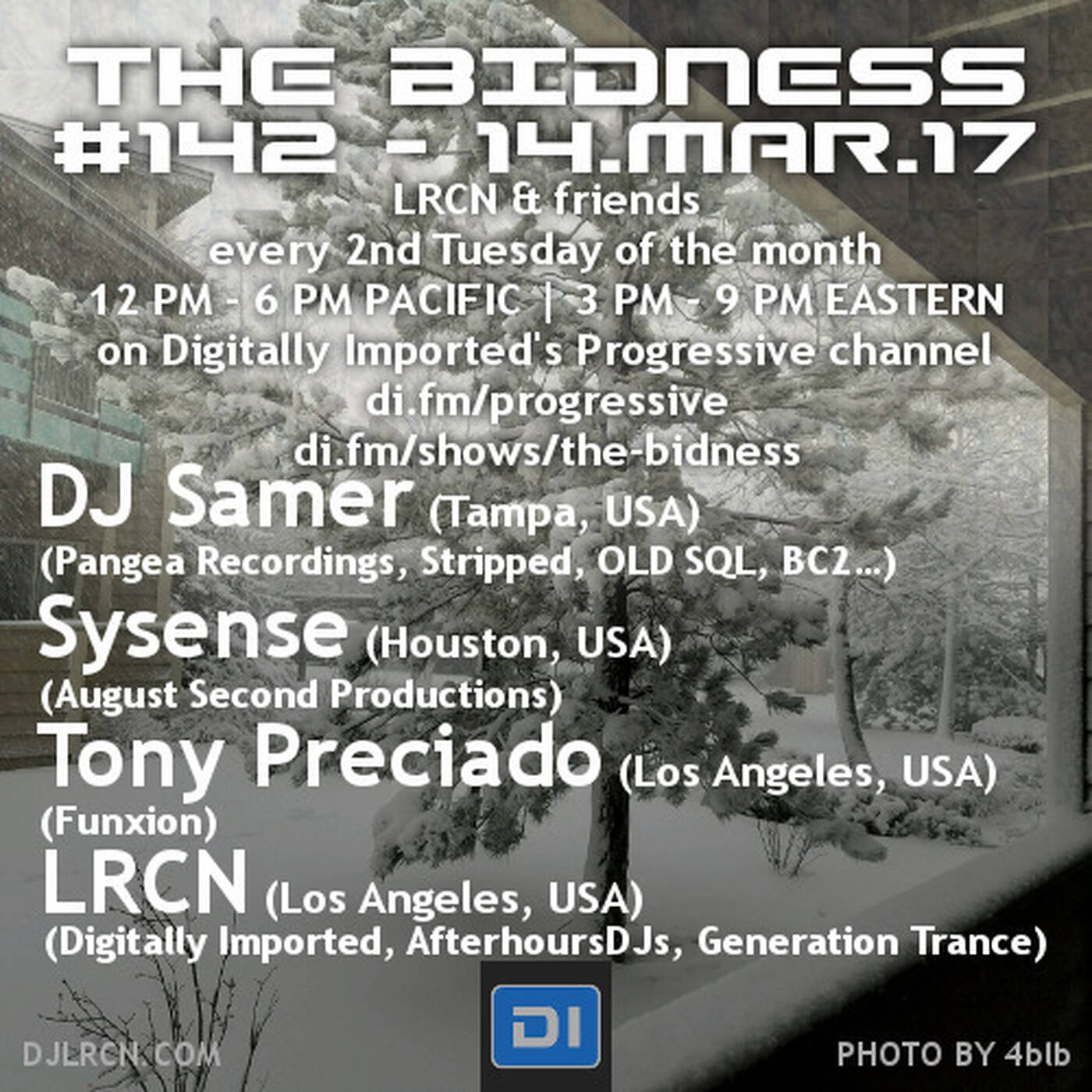 DI.FM The Bidness 142 (14 MAR 2017) - P2 sysense episode artwork