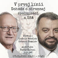 V prvej línii - 2022-01-07 Pripravovaná vojenská dohoda s USA by Slobodný Vysielač