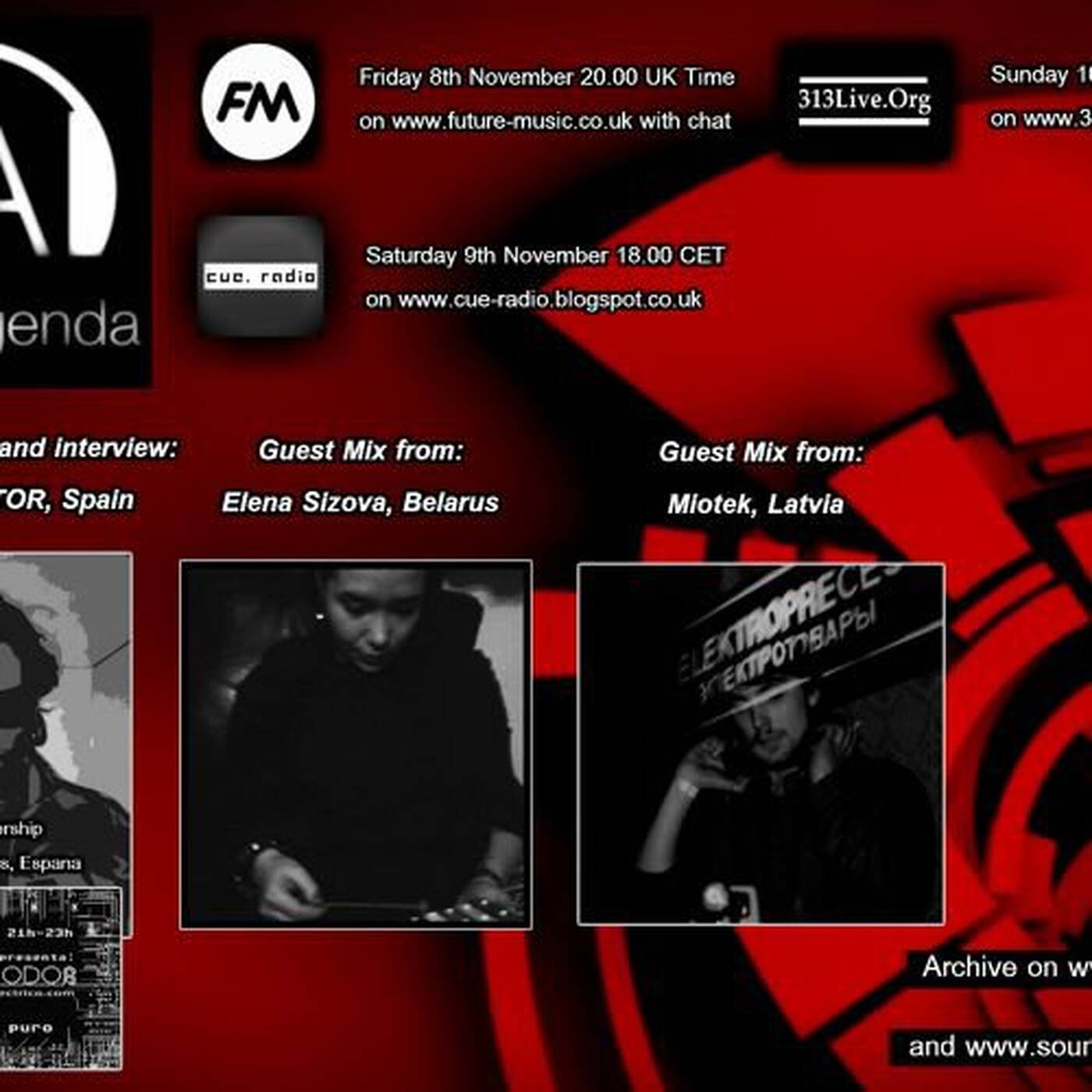 Bass Agenda 66: Guest selections & Interview from DARK VEKTOR + guest mixes by Miotek & Elena Sizova episode artwork