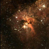 Eta Carinae by Gold Vibe Associates