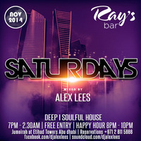 Rays Bar Saturdays 2911 - DJ Alex Lees by DJ Alex Lees