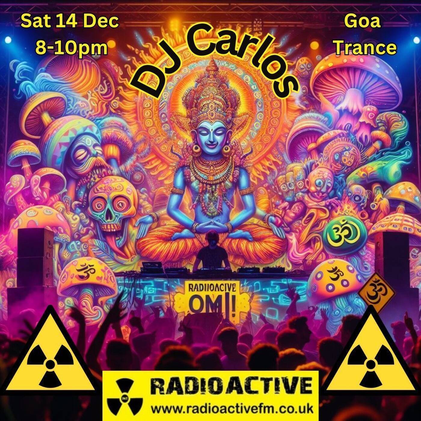 Carlos on the RA Goa Return to the Source 14 12 24 episode artwork