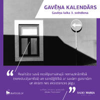 Gavēņa kalendārs | RML S06E19 | Gavēņa laika 3. svētdiena | Māc. Mārcis Zīverts | 07.03.2021 by Radio Marija Latvija