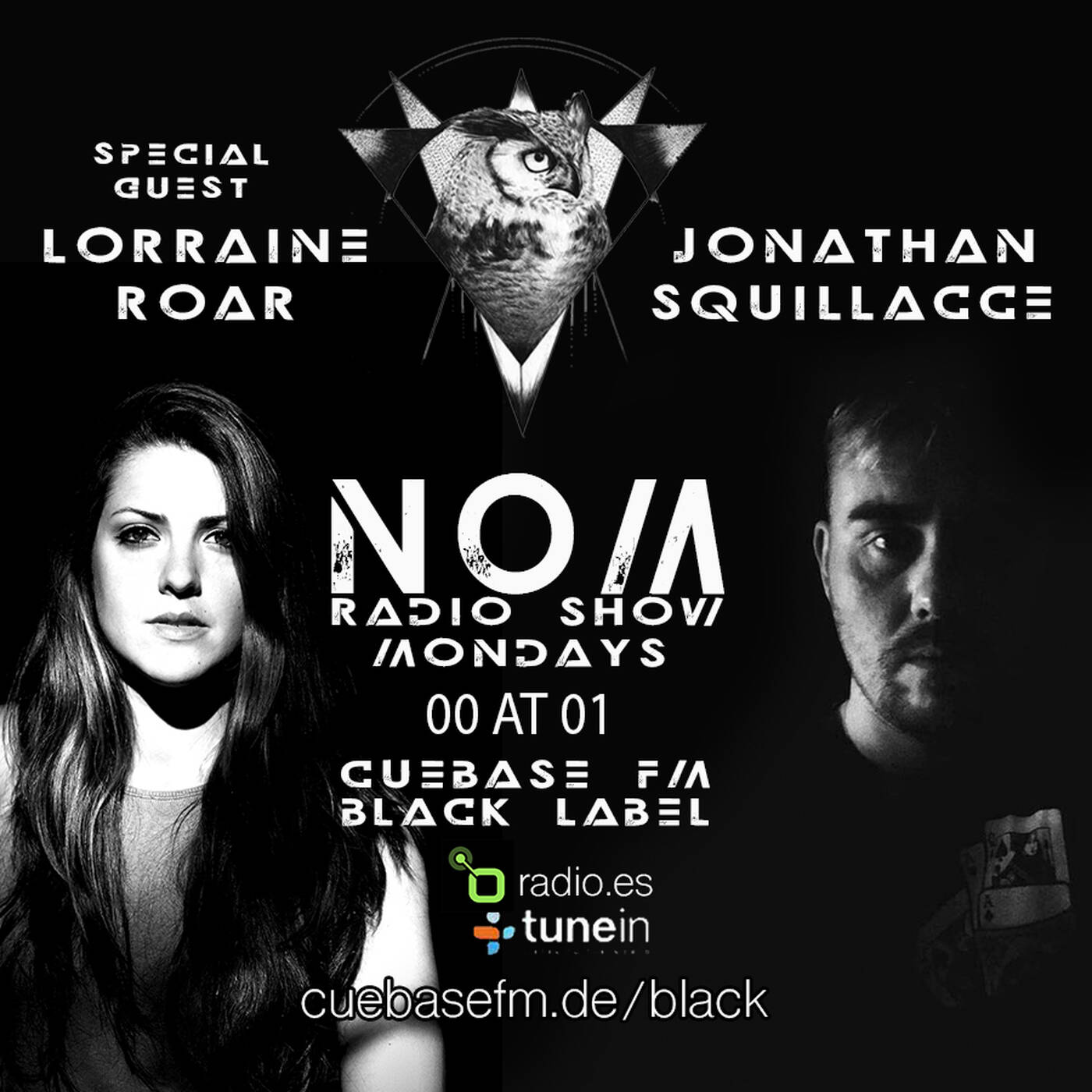 #163 Jonathan Squillacce pres. NOM Special Guest Lorraine Roar [22-10-18]