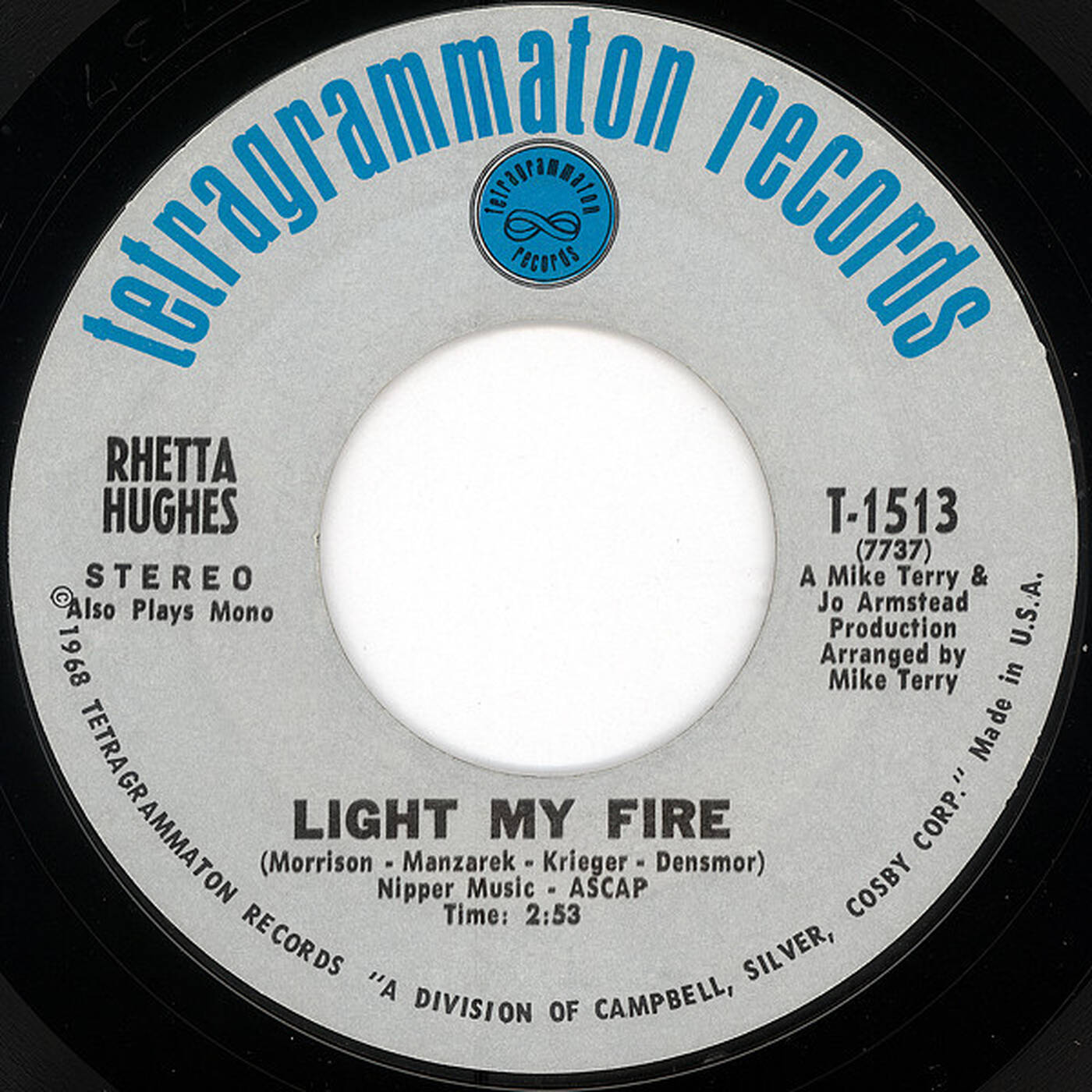 Rhetta Hughes - Light My Fire (Fade 45 Stereo Clean) episode artwork