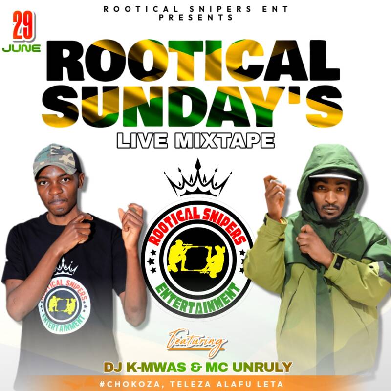 ROOTICAL SUNDAY'S FT DJ K-MWAS x MC UNRULY INSIDE BIG DADDY LOUNGE KISERIAN