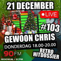 Gewoon Chris #103 - Kerst - 21 December 2023 - 90FM by MusicFreaks