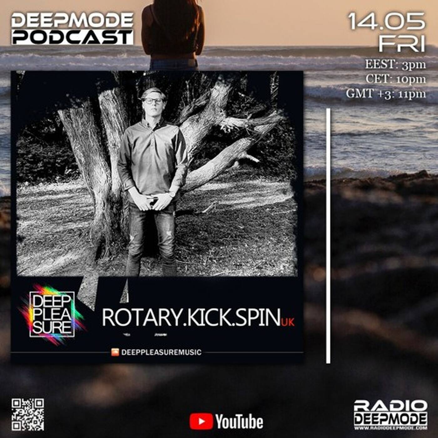 DEEP PLEASURE 05 14 2021 - ROTARY KICK SPIN [UK] episode artwork