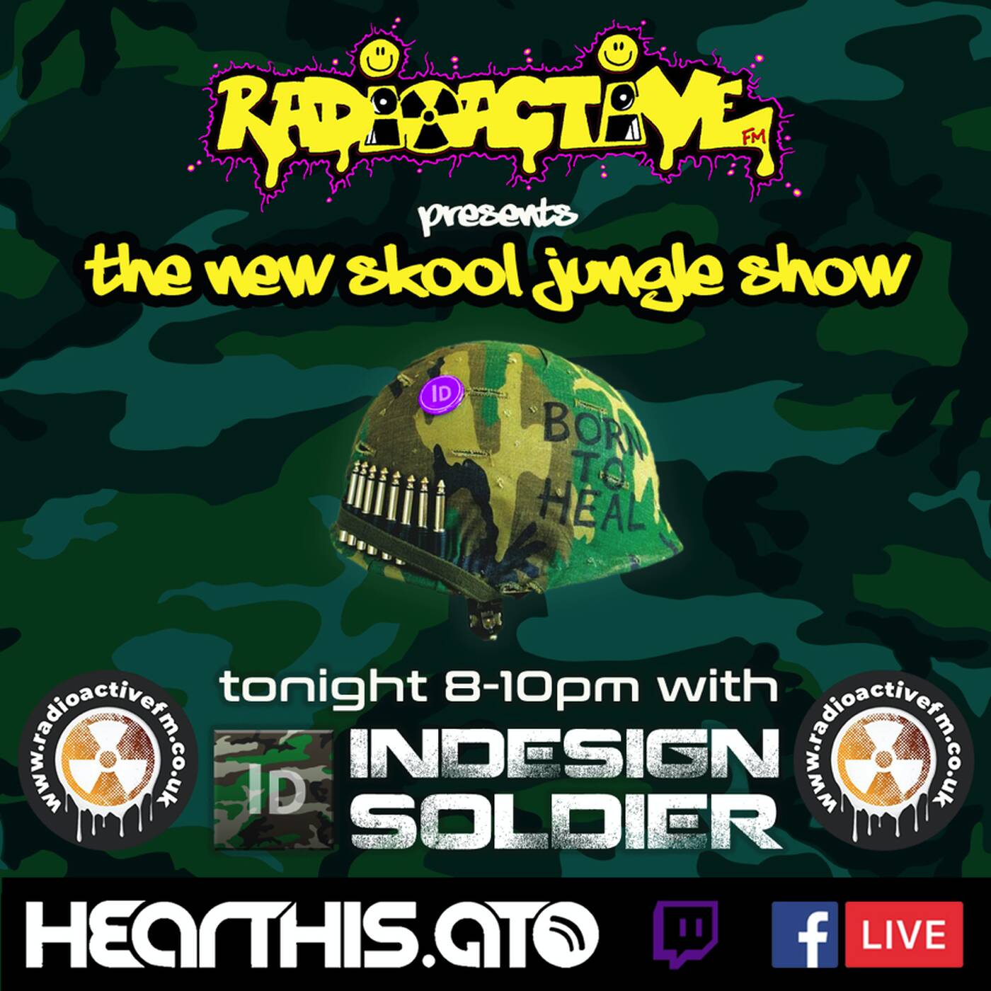 Indesign Soldier | The Jungle Show | 020822 episode artwork