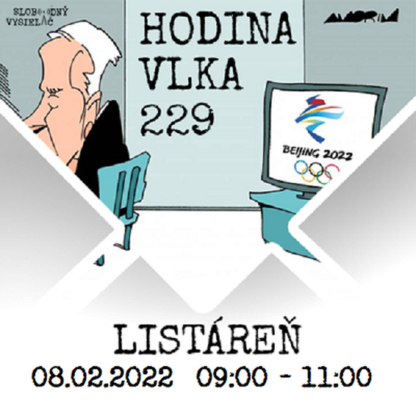 Hodina Vlka 229 - 2022-02-08 listáreň episode artwork