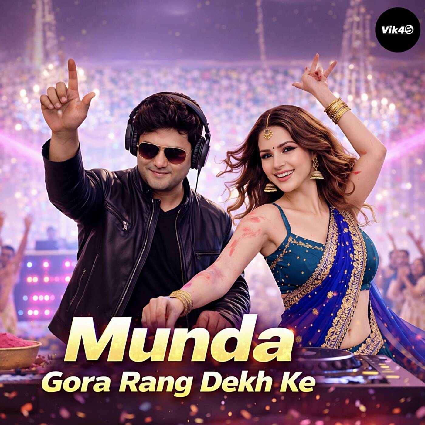 Vik4S - Munda Gora Rang Dekh Ke (Remix)