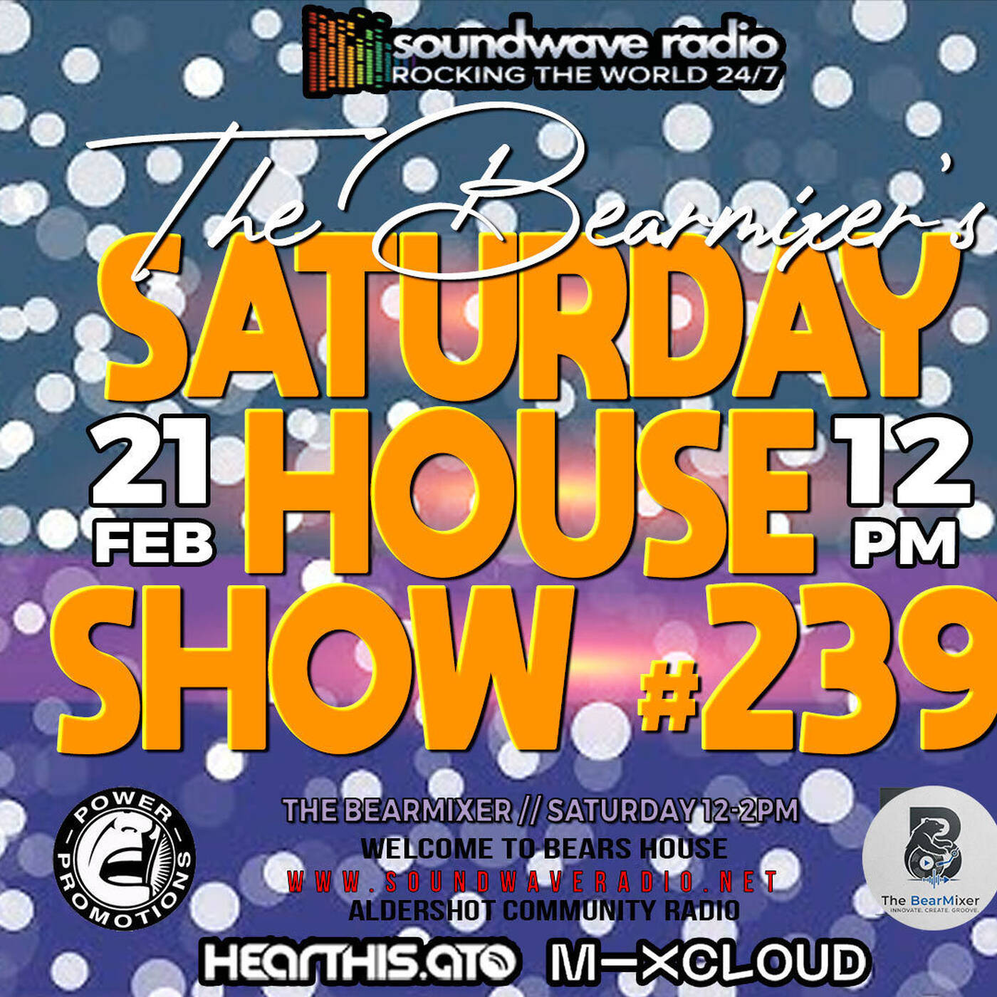Soundwave Radio Saturday House Show #239 - 21st February 2026