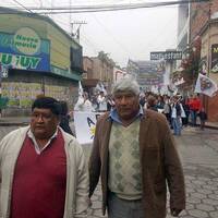 Dario Aban - Secretario General ADEP - Marcha de docentes ADEP y CEDEMS by UNJu Radio 05