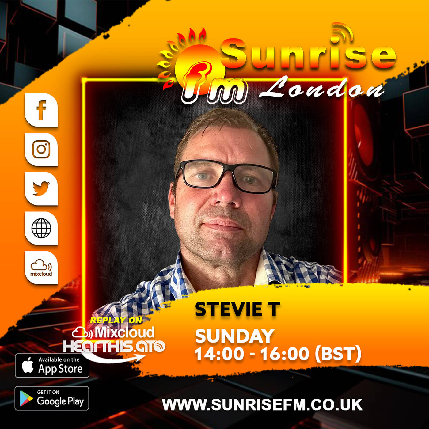 Stevie T (The Soul Agenda) - Sun 19th Oct 2025 episode artwork