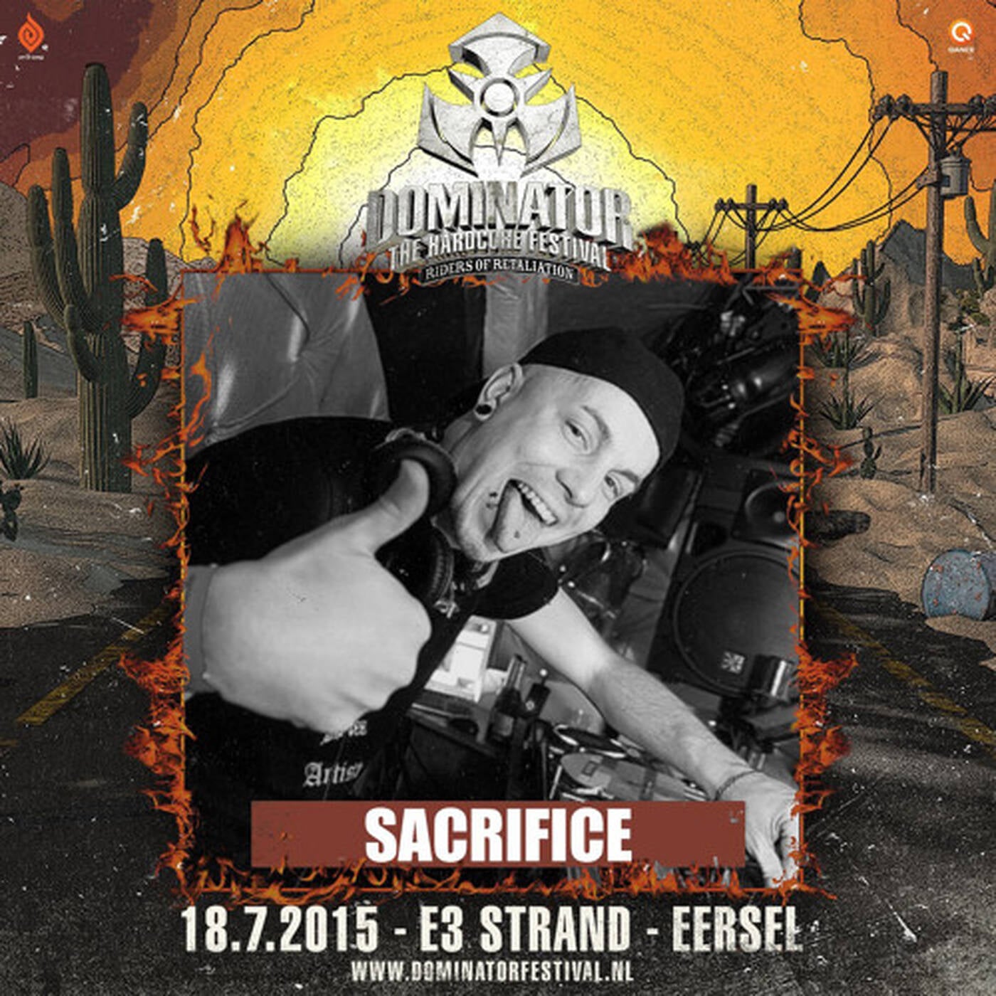 Dominator festival - Riders of Retaliation | Contest mix by DJ Sacrifice