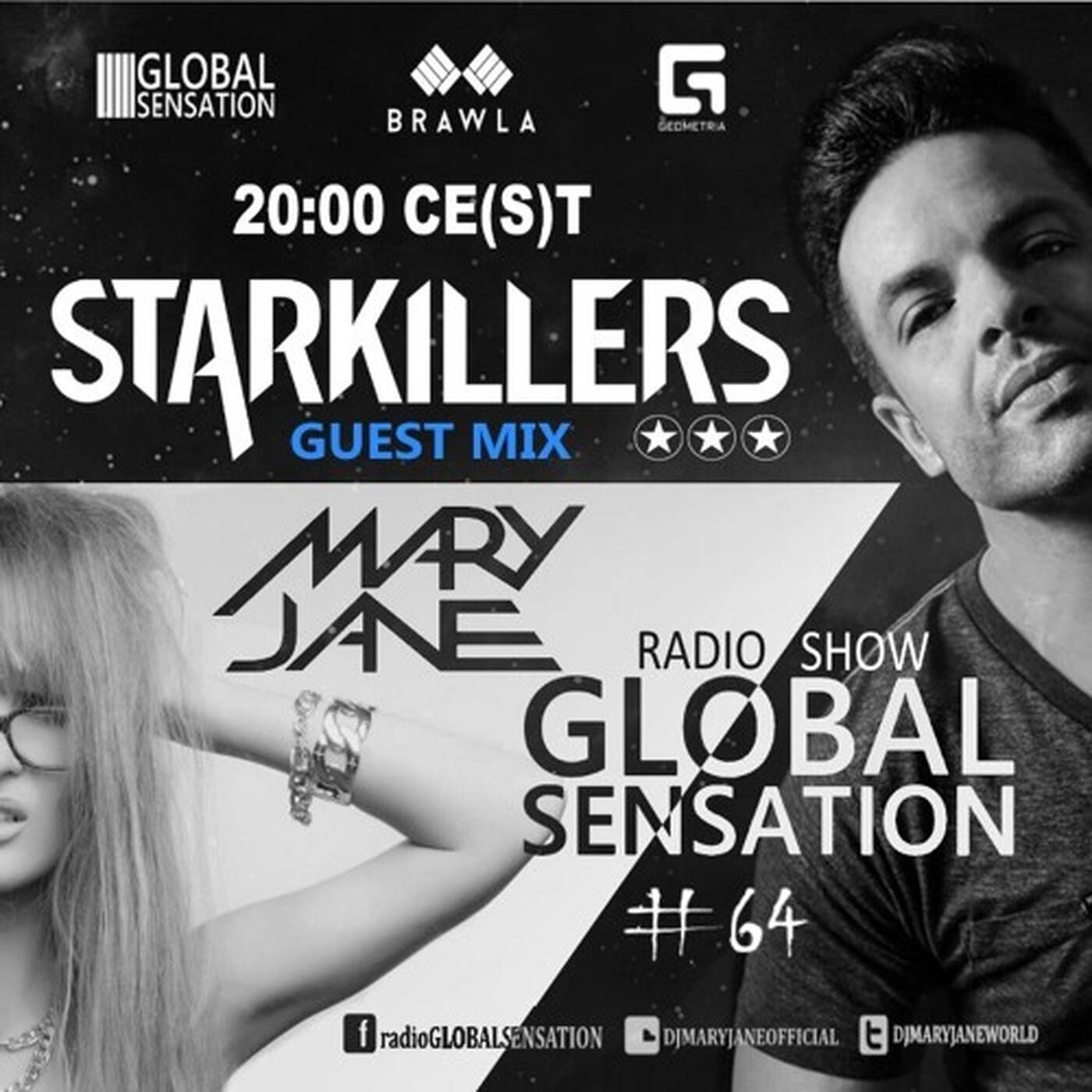 GLOBAL SENSATION # 64 (+guest STARKILLERS) | 06.10.2015