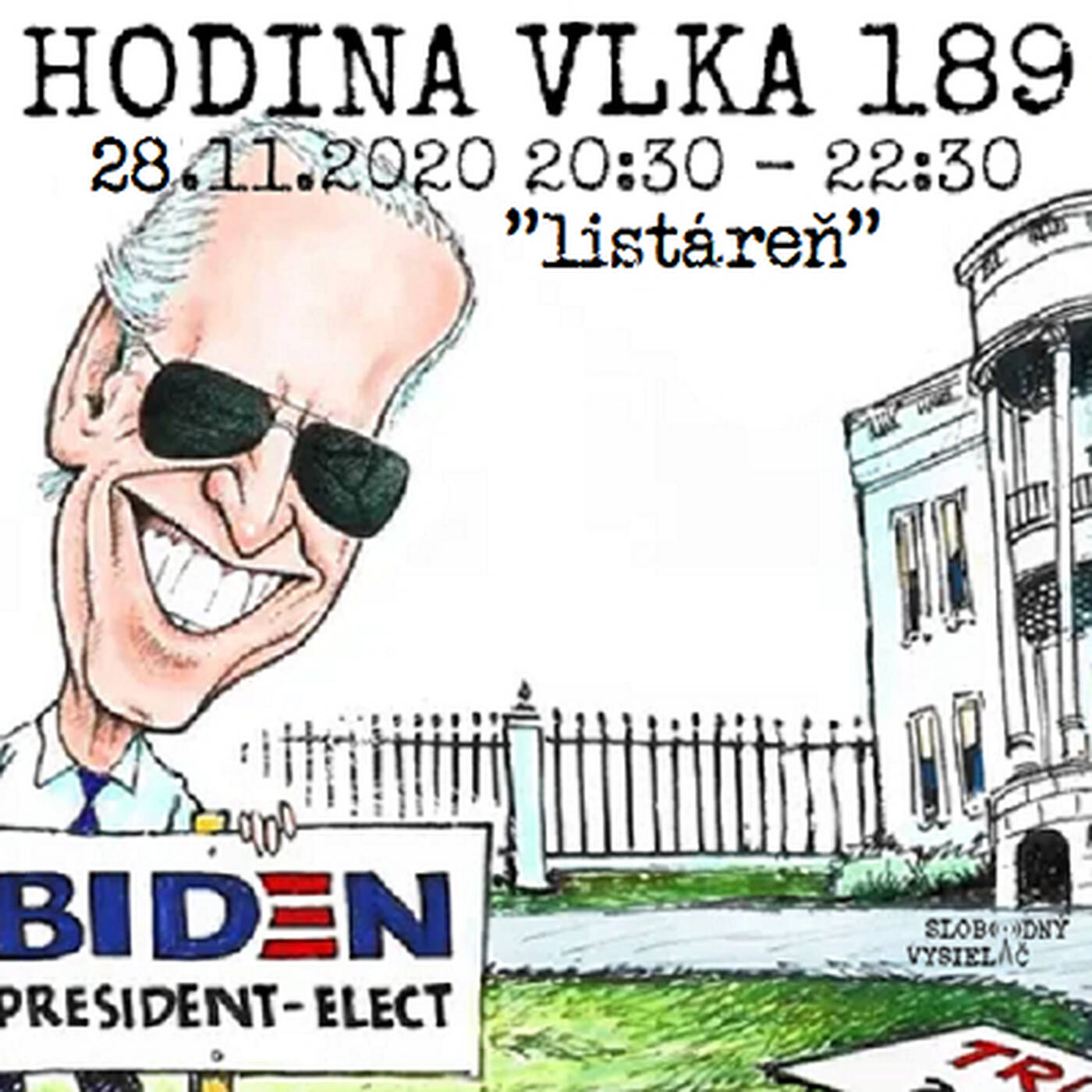Hodina Vlka 189 - 2020-11-28 listáreň episode artwork