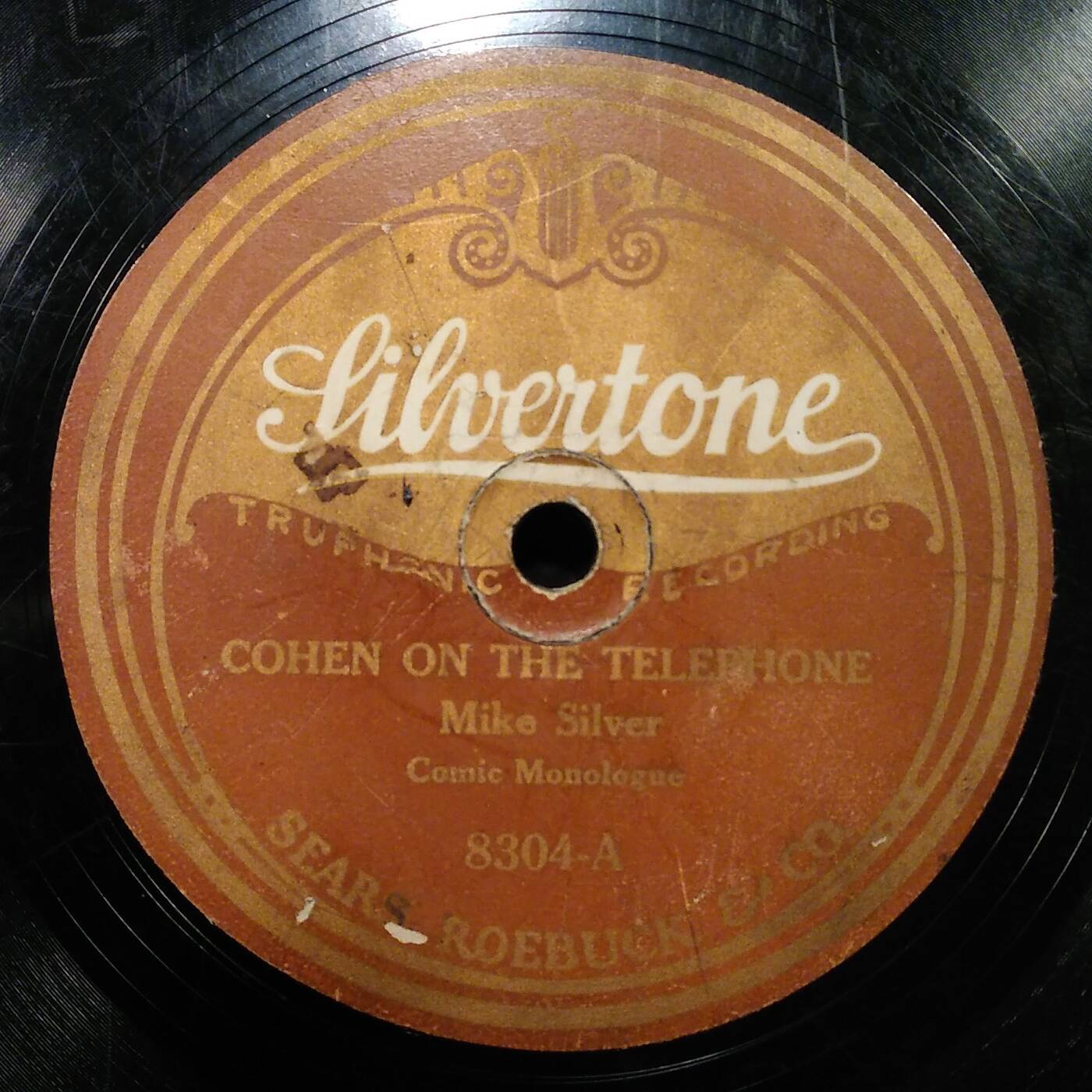 78 Mike Silver - Cohen On The Telephone (Silvertone 8304 A episode artwork