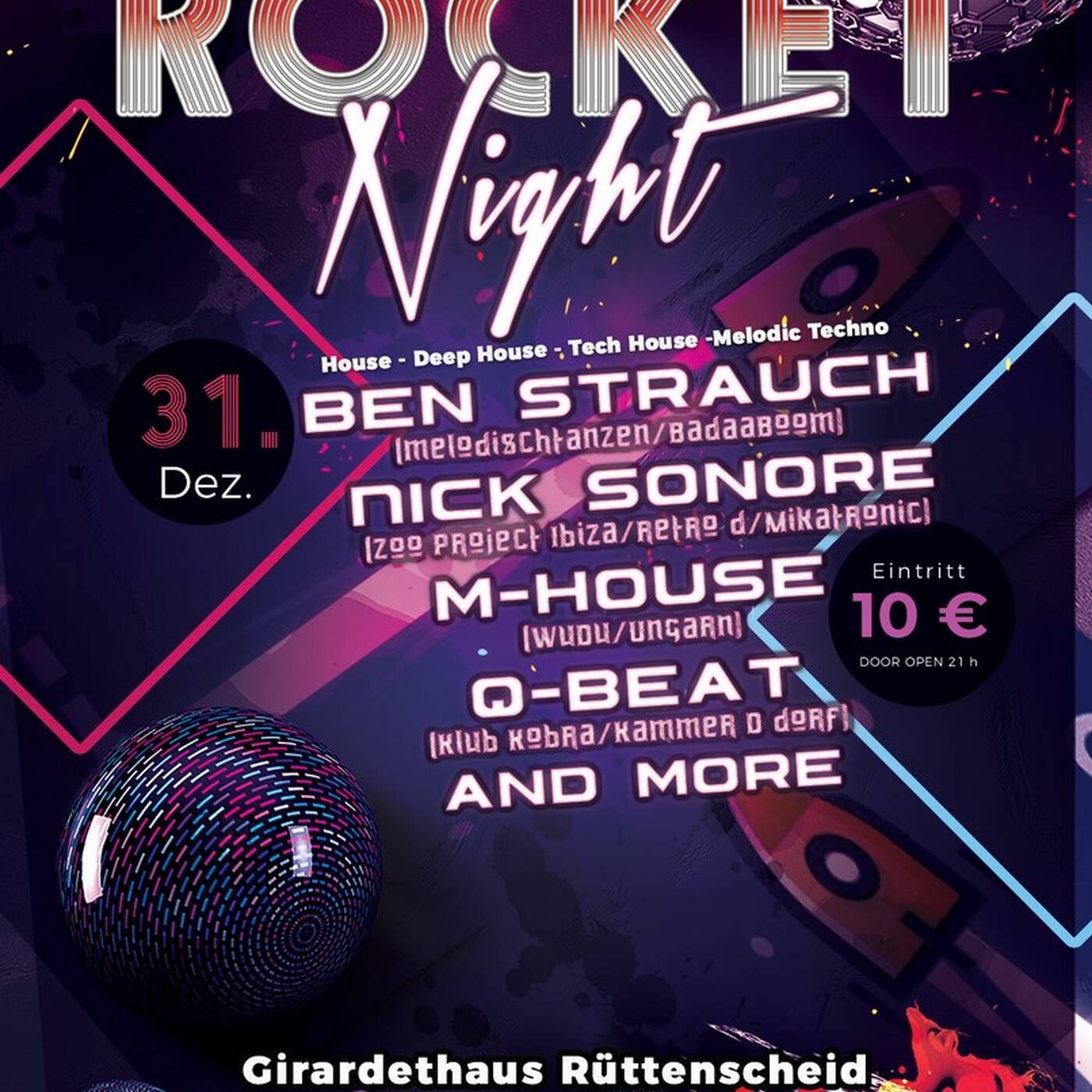 Ben Strauch at Rocket-Night@Girardet Haus Essen  | 01.01.2018 episode artwork