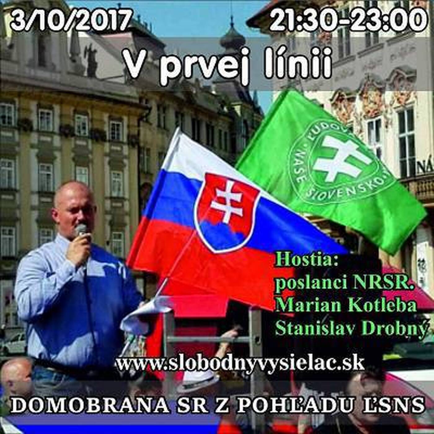 V prvej línii - 2017-10-03 DOMOBRANA SR Z POHĽADU ĽSNS episode artwork