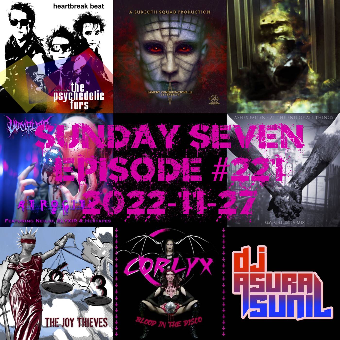 DJ AsuraSunil's Sunday Seven Mixshow #221 - 20221127 episode artwork