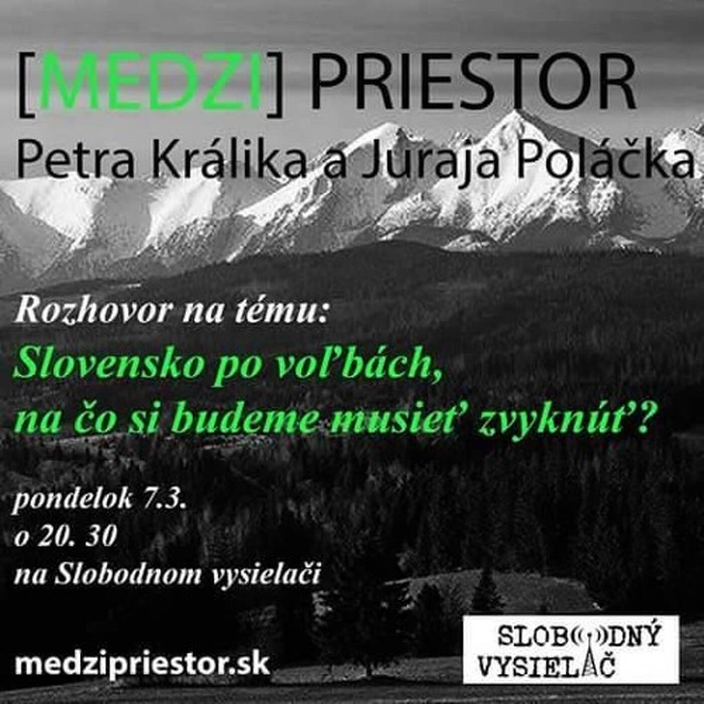 Medzipriestor 08 - 2016-03-07 Slovensko po voľbách… Na čo si budeme musieť zvyknúť? episode artwork