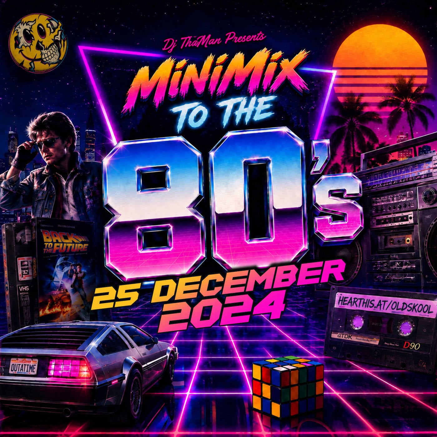 MiniMix To The 80s [25 December 2024] - Dj ThaMan