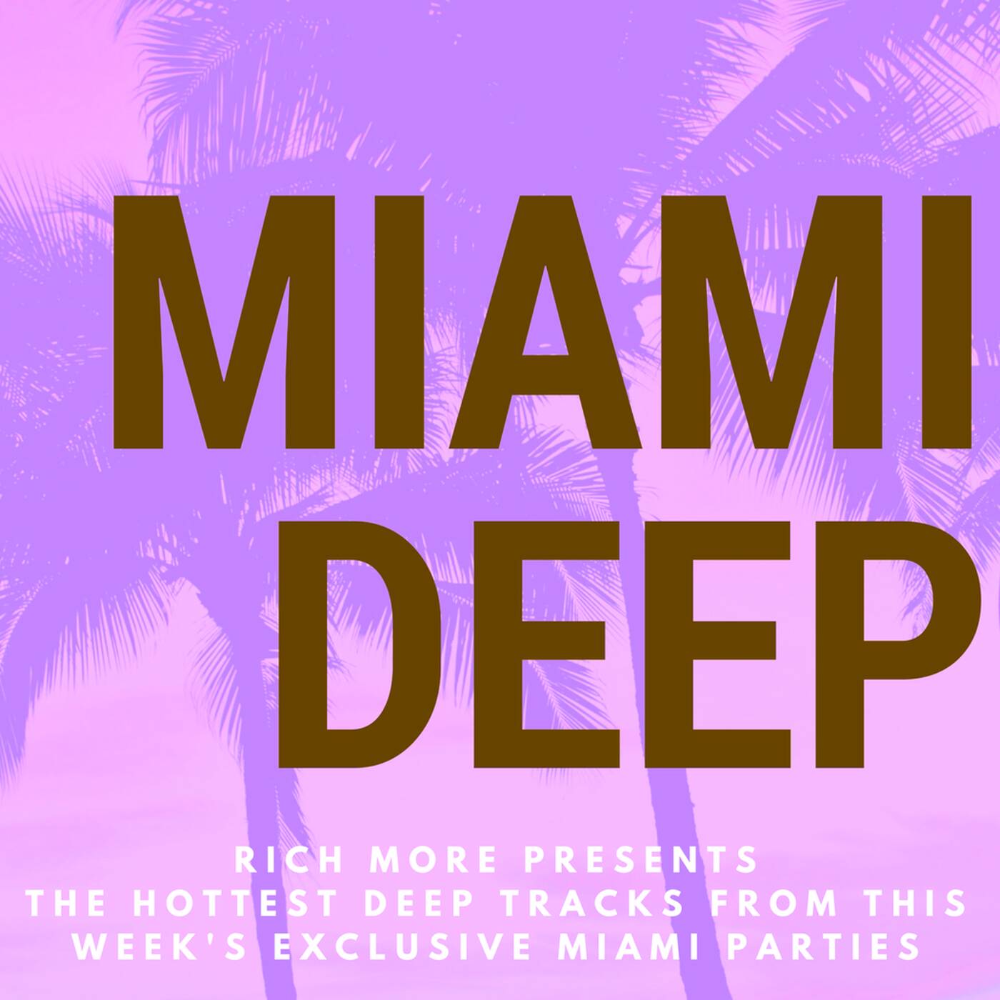 RICH MORE: Miami Deep 10 episode artwork