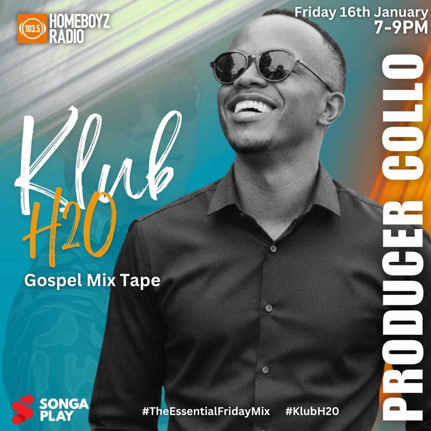 Play GOSPEL MIX ON KLUB H20 SET 2 16012026 |HOMEBOYZ RADIO
