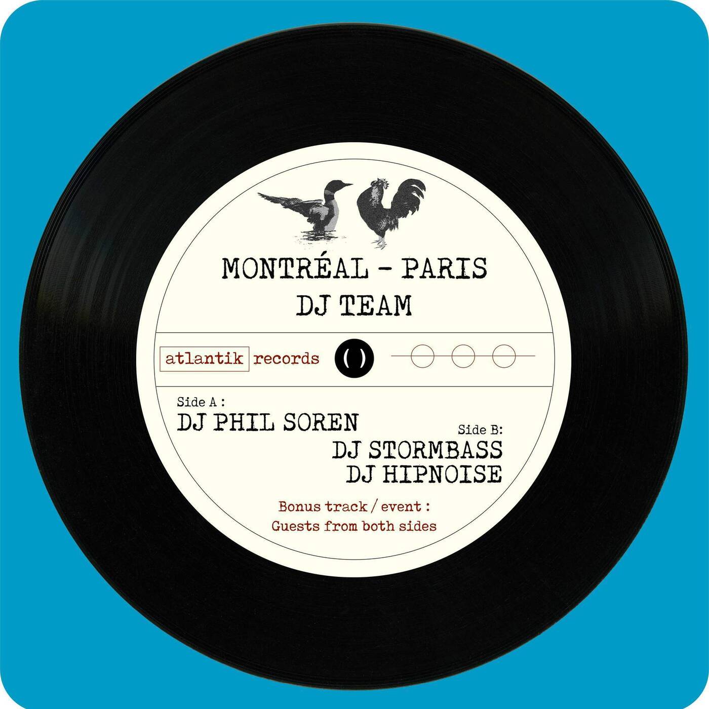 Phil Soren - Paris-Montreal Dj Team_Phantom mix — Techno Music  cover