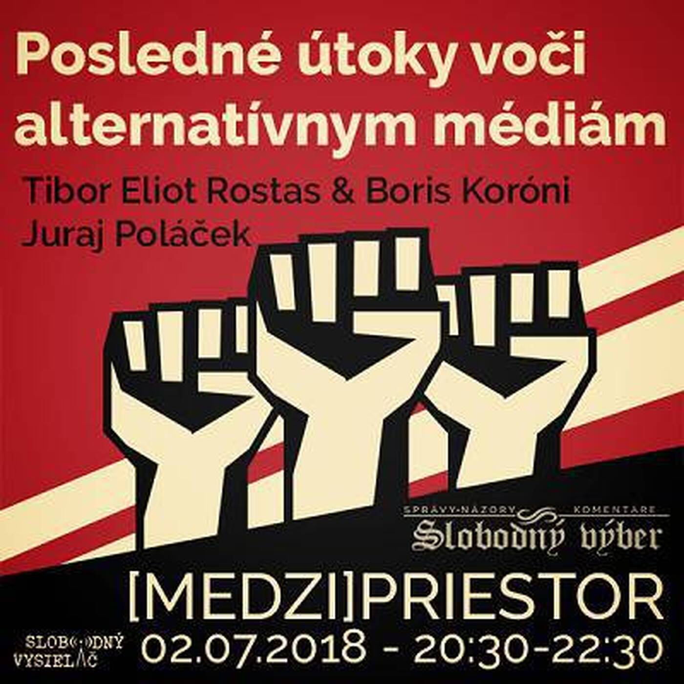 Medzipriestor 129 - 2018-07-02 Posledné útoky voči alternatívnym médiám episode artwork