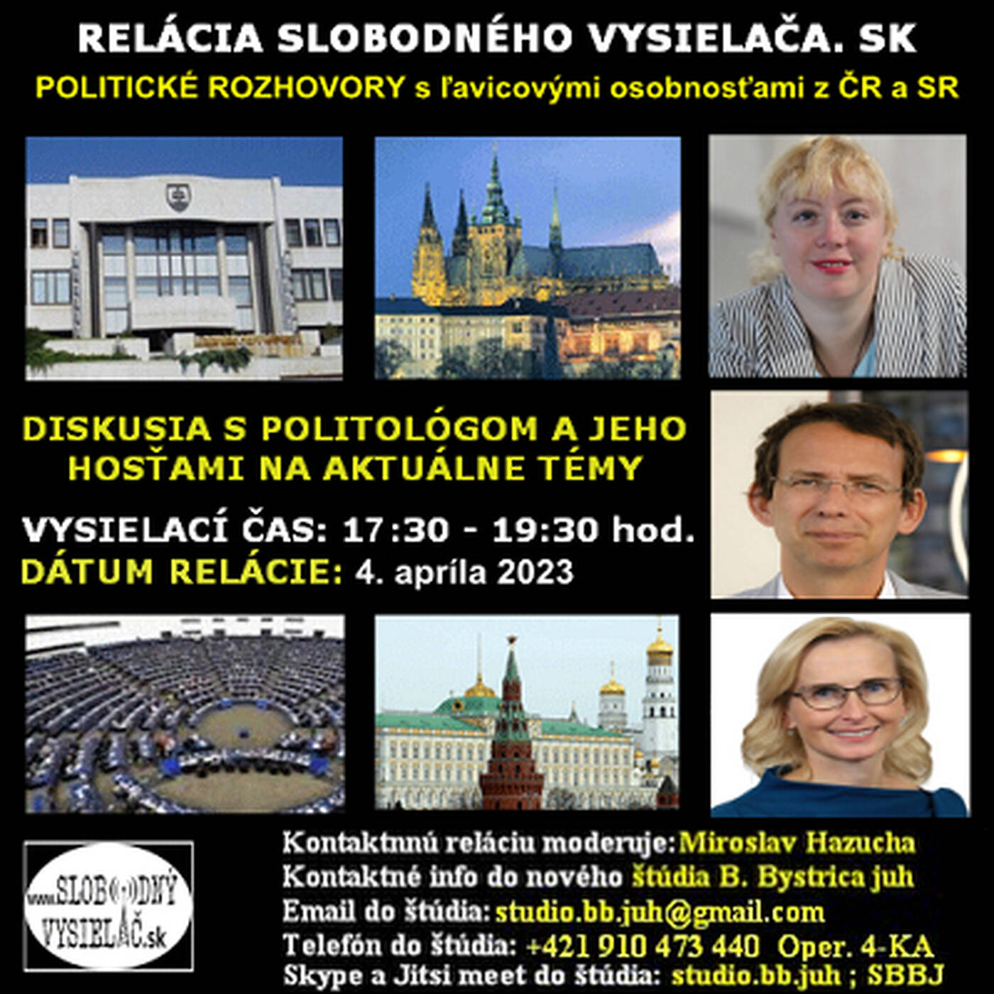 Politické rozhovory 158 - 2023-04-04 Demonštrácie proti vojne a zdražovaniu episode artwork
