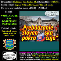 Vzdelávanie pre dospelých 267 - 2021-09-27 Prebúdzanie Slovenska pokračuje (15.) by Slobodný Vysielač