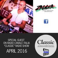 ? ZAGGIA ? RADIO CANALE ITALIA - APRIL 2016 - FREE DOWNLOAD