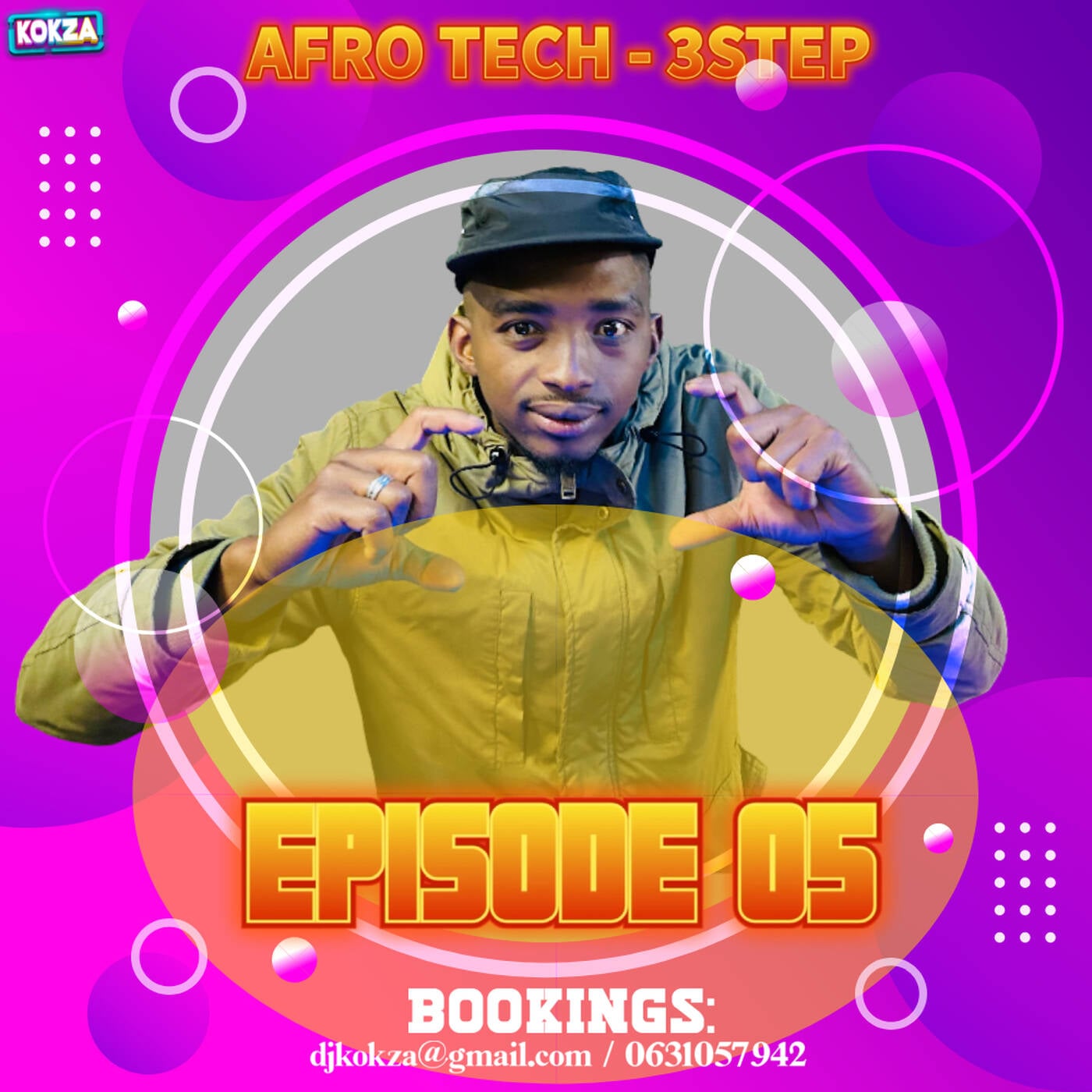 DJ KOKZA SA - AfroTech 3Step - Eps 5 Mix