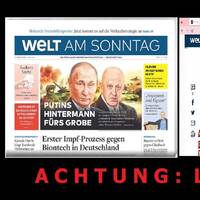 "#WagnerLeaks" Springer-Zeitung "WeLT" verbreitet Fake News &amp; Verschwörungstheorien über Billy Six by NuoFlix