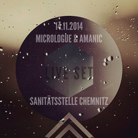 Micrologue &amp; Amanic @ Sanitaetsstelle Chemnitz (LIVE / DJ-Set) by Micrologue (Official)