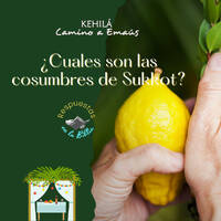 190. ¿Cuáles son las costumbres de Sukkot? | Respuestas en la Biblia by Kehila Camino a Emaus