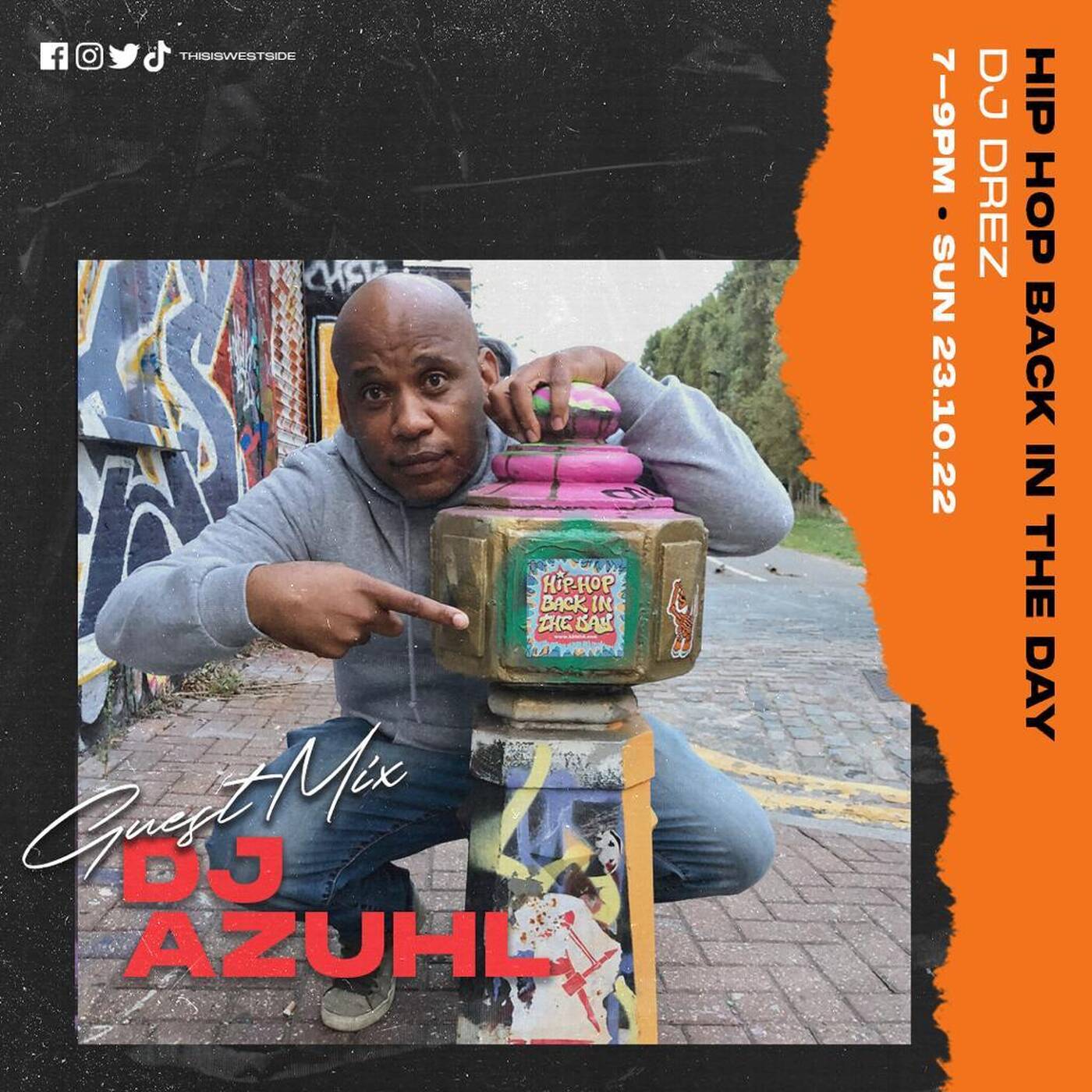 Hip Hop Back in the Day Show (23/10/2022) episode artwork